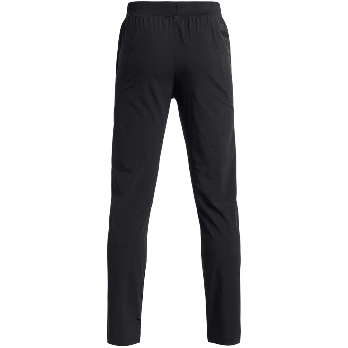 Black - Back - Under Armour Childrens-Kids Unstoppable Lightweight Regular Jogging Bottoms