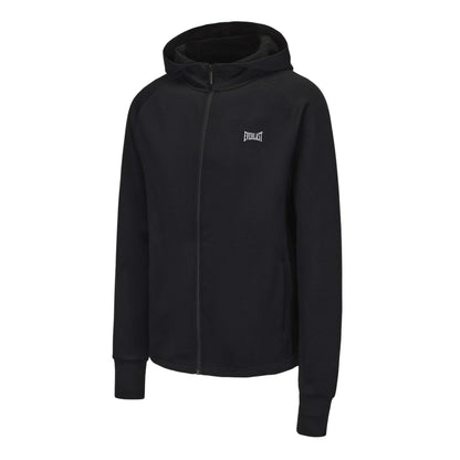 Black - Side - Everlast Mens Training Full Zip Hoodie