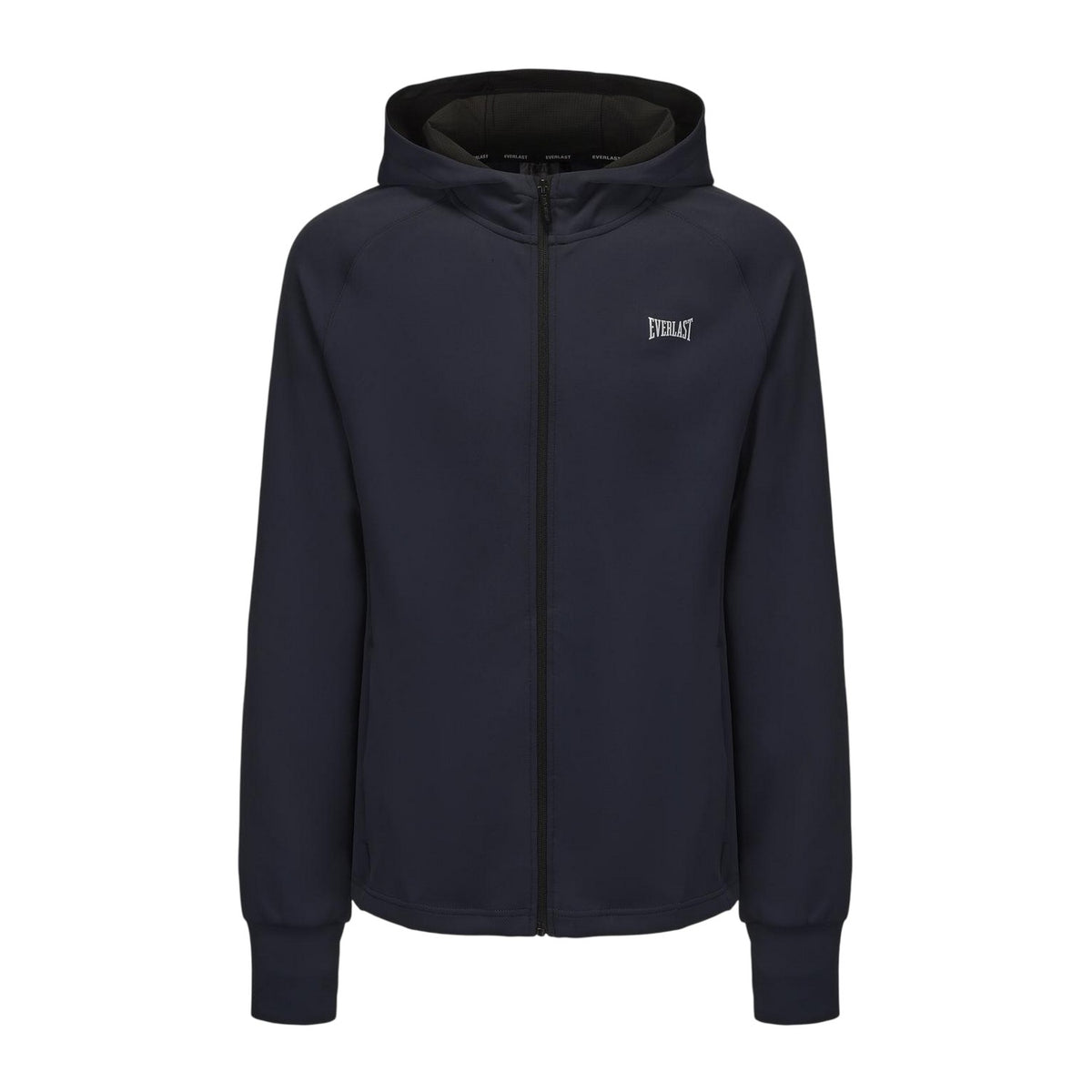 Navy - Front - Everlast Mens Training Full Zip Hoodie