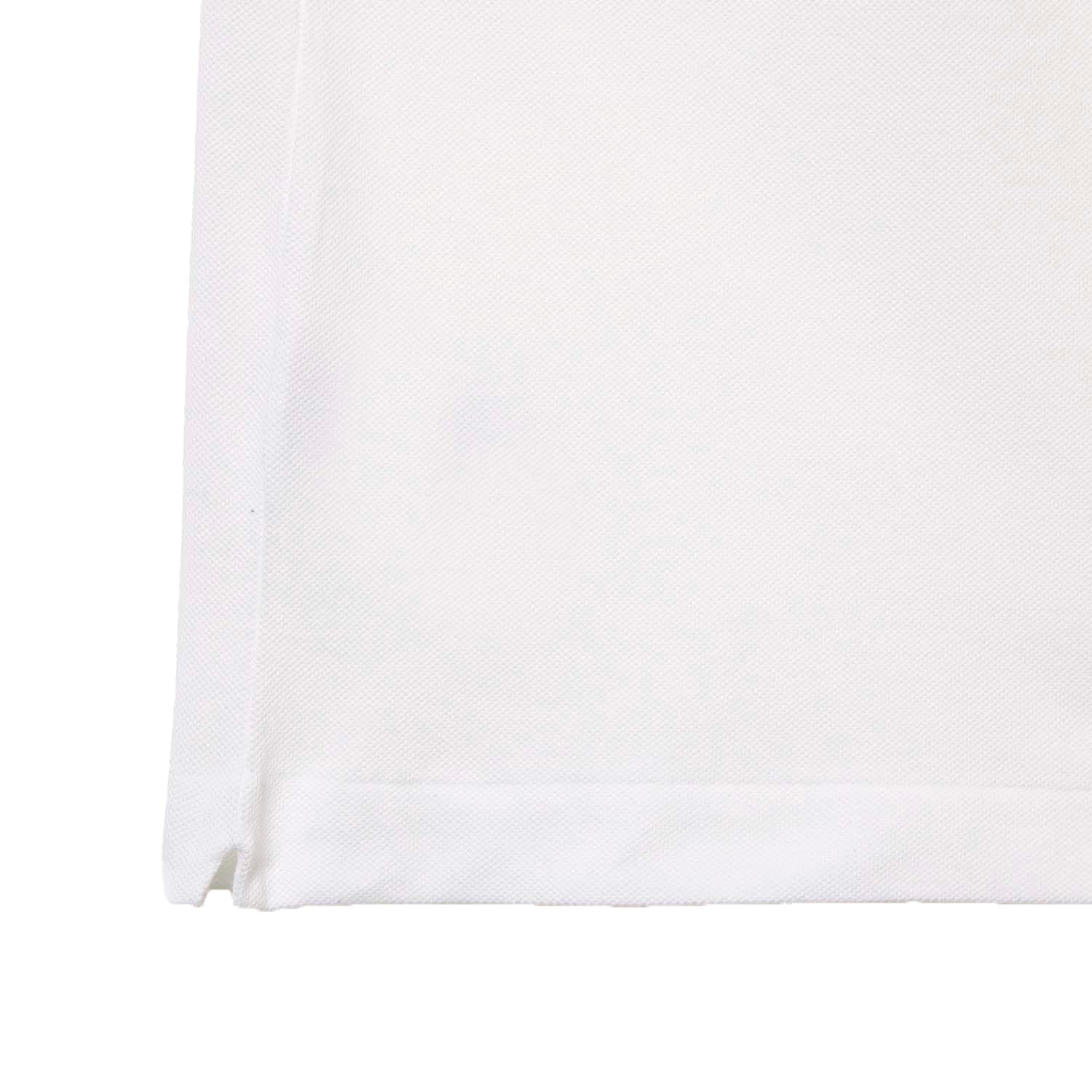White - Side - Lacoste Womens-Ladies Printed Pique T-Shirt