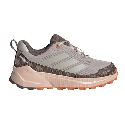 Taupe-Beige-Brown - Front - Adidas Childrens-Kids Terrex Trailmaker 2 Waterproof Hiking Shoes