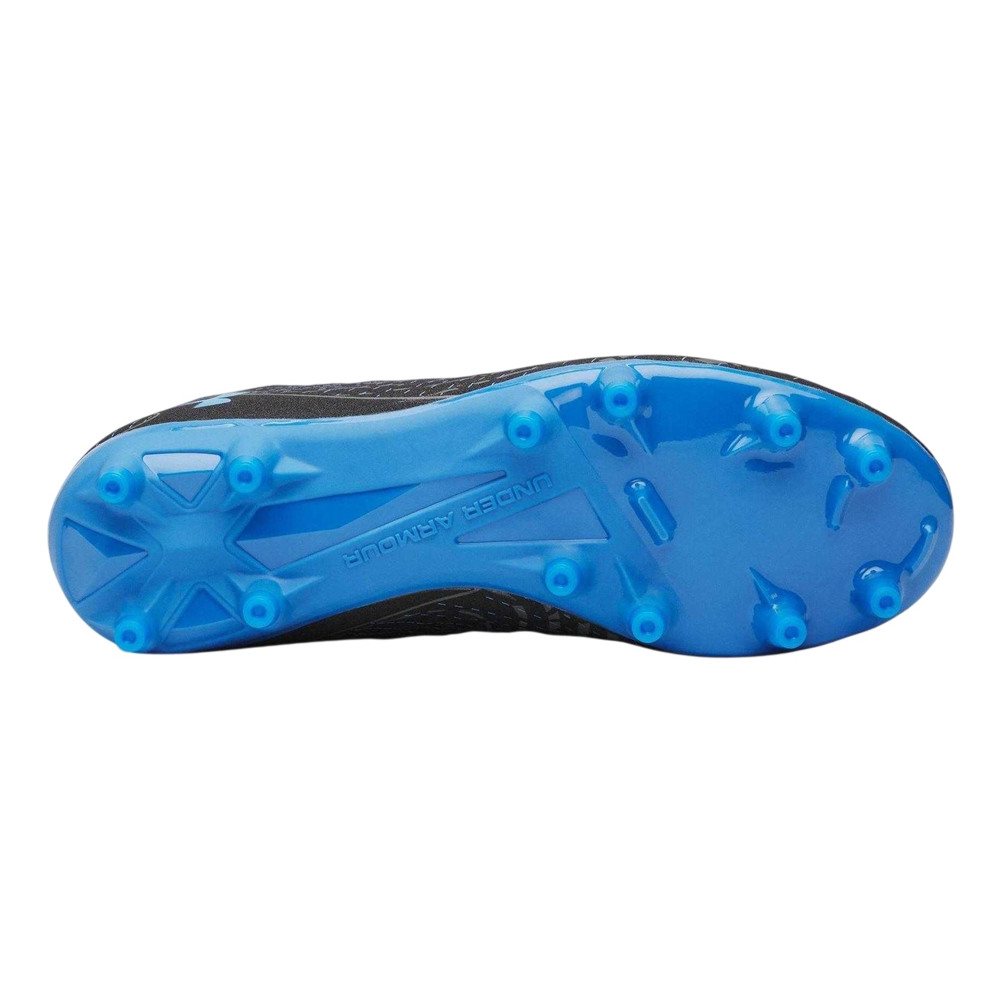Black-Blue - Lifestyle - Under Armour Womens-Ladies Synthetic Lace Up Firm Ground Football Boots