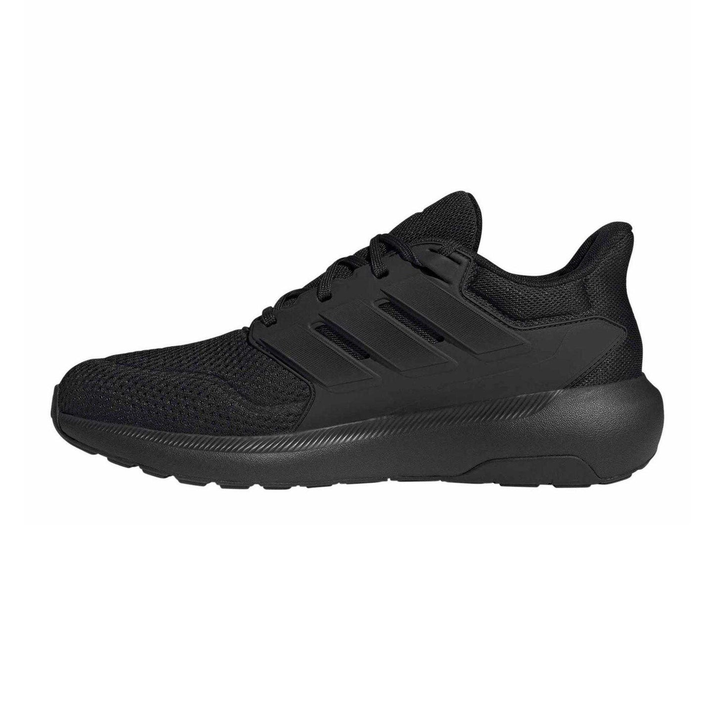 Triple Black - Side - Adidas Mens Ultimashow 2.0 3 Stripes Trainers