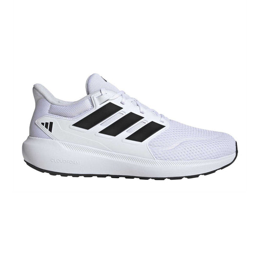 White-Black - Front - Adidas Mens Ultimashow 2.0 3 Stripes Trainers