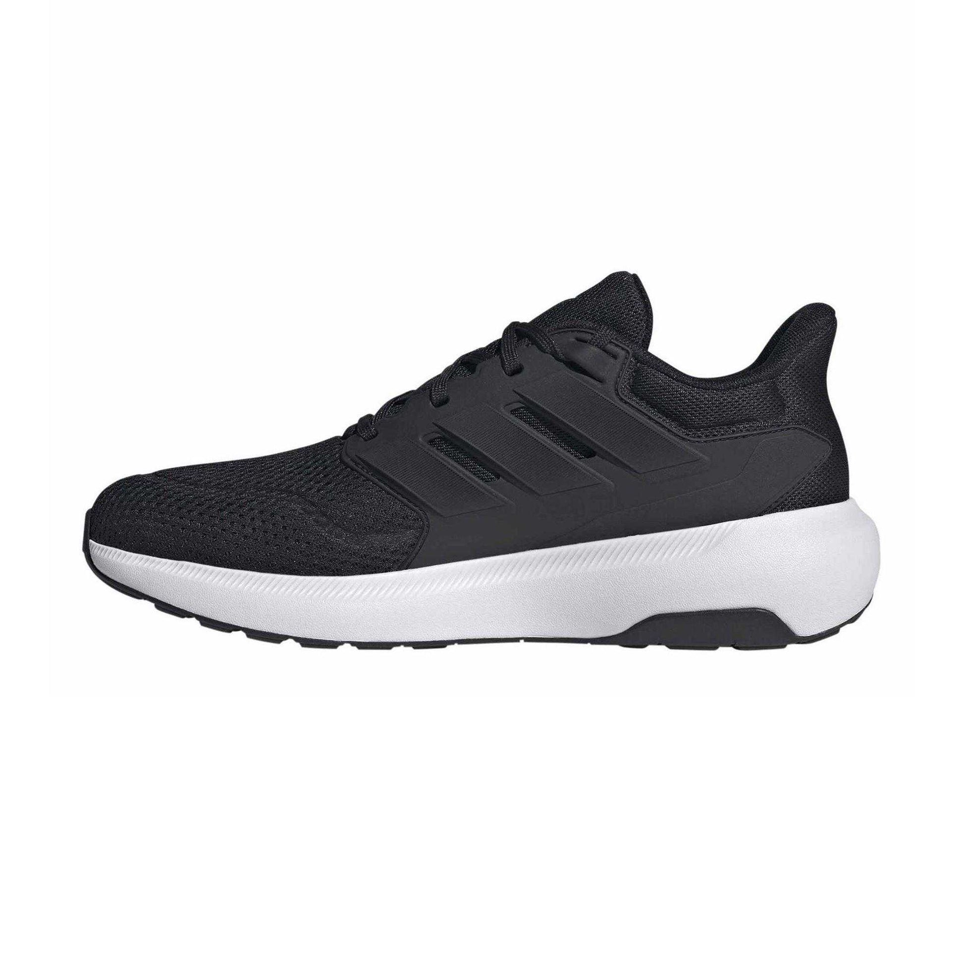 Black-White - Side - Adidas Mens Ultimashow 2.0 3 Stripes Trainers