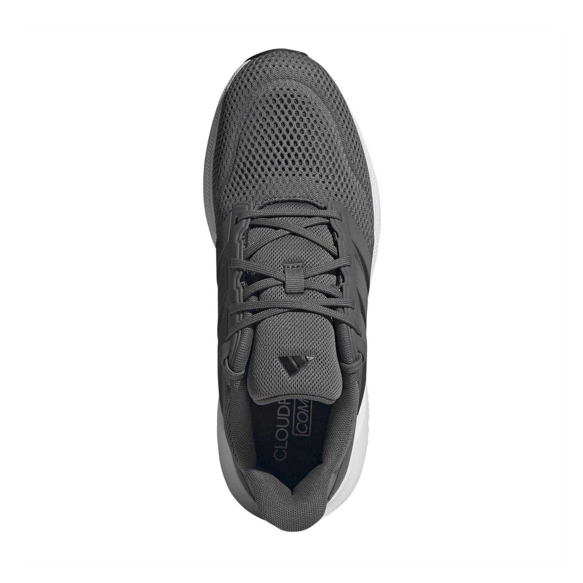 Grey-White - Side - Adidas Mens Ultimashow 2.0 3 Stripes Trainers