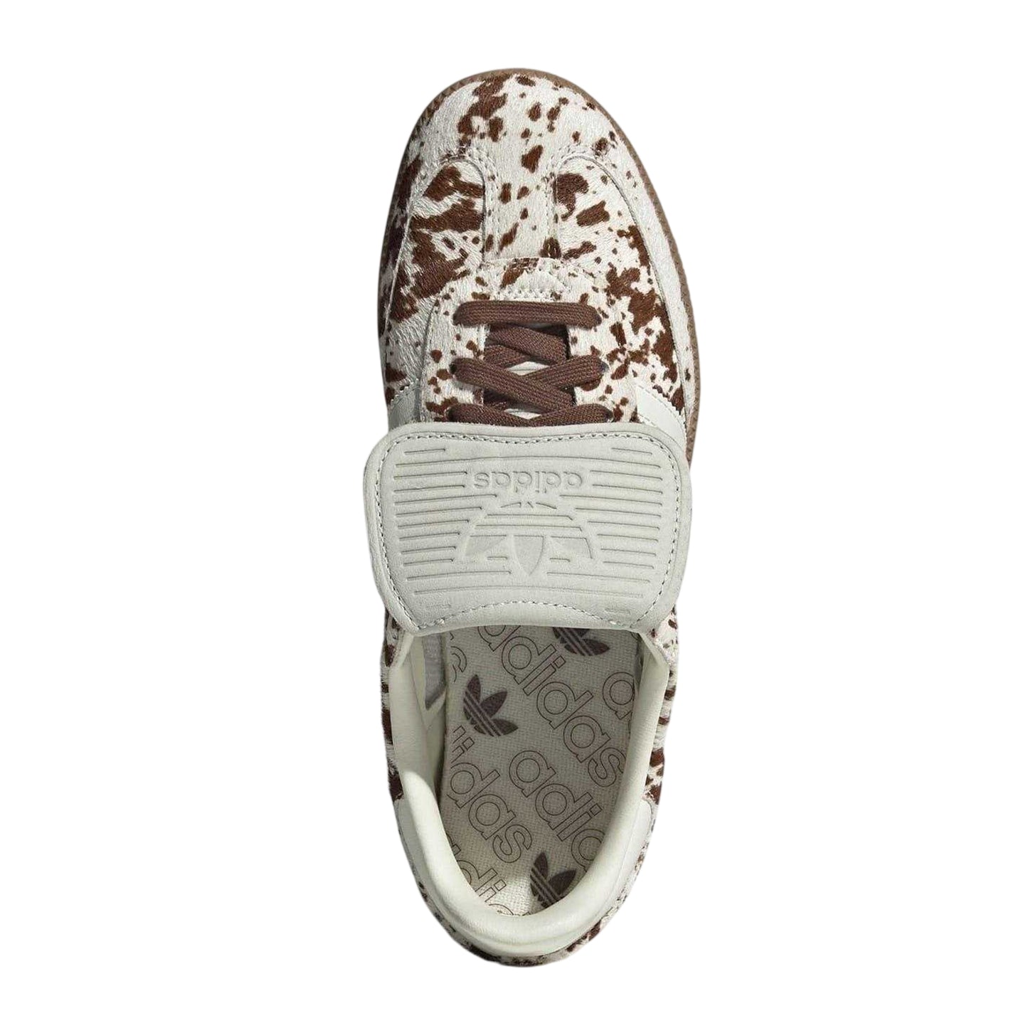 White-Pink - Lifestyle - Adidas Womens-Ladies Samba OG Cow Print Leather Trainers