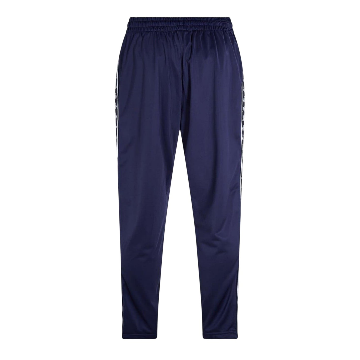 Navy - Back - Kappa Mens Ulrich Side Logo Tracksuit Bottoms