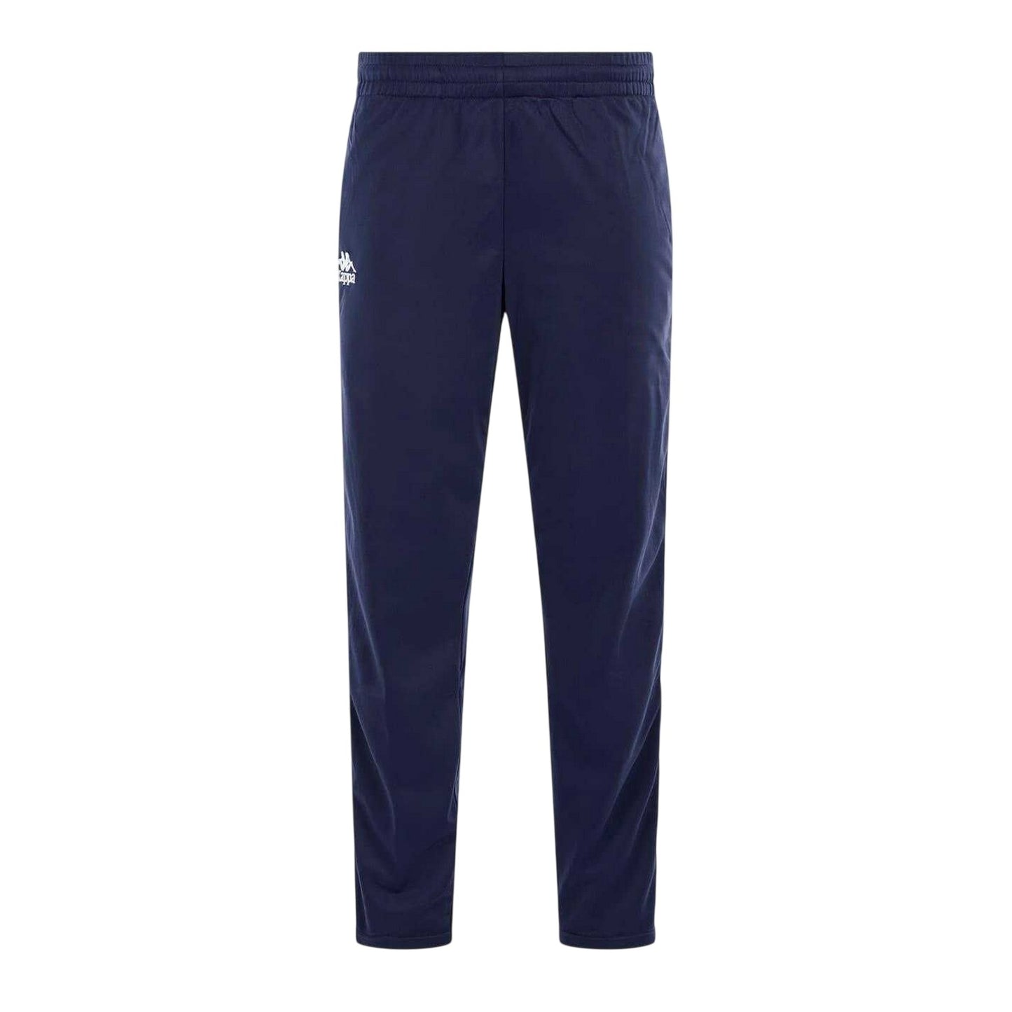 Navy - Front - Kappa Mens Ulrich Side Logo Tracksuit Bottoms