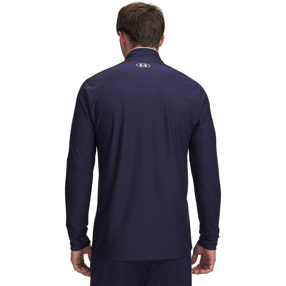 Navy-White - Back - Under Armour Mens Challenger Tracksuit Top
