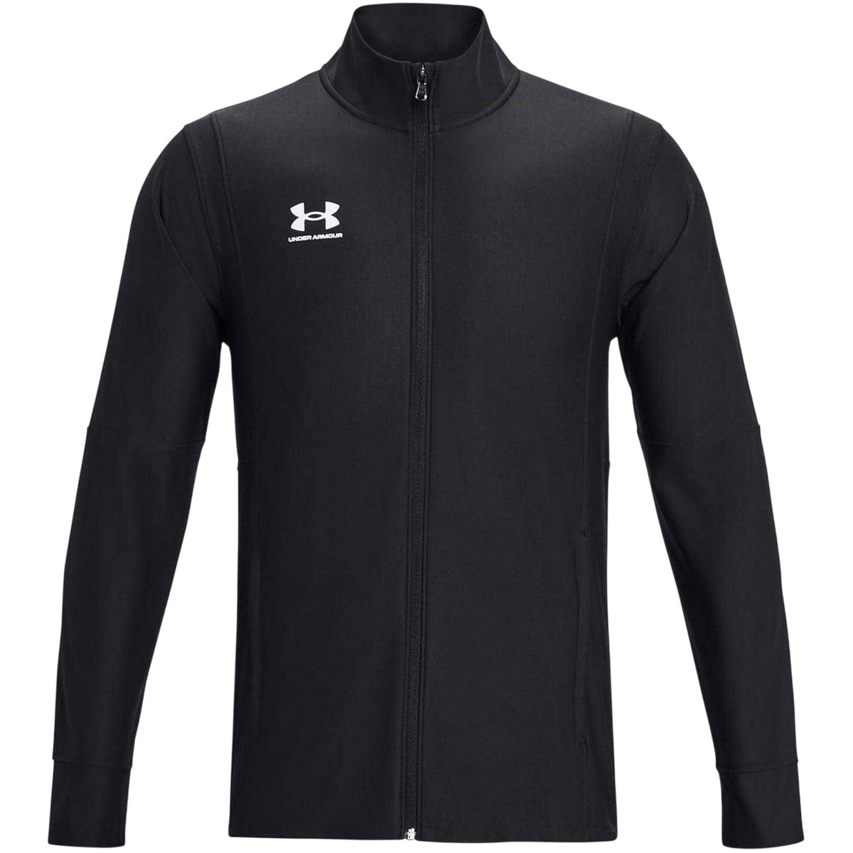 Black - Front - Under Armour Mens Challenger Tracksuit Top