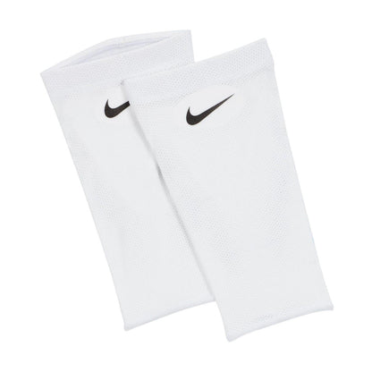 White-Black - Back - Nike Elite Swoosh Shin Guard Sleeves