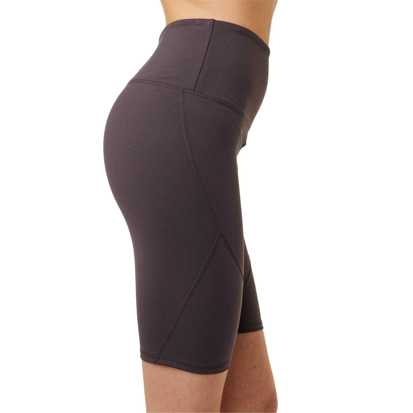 Purple - Side - CCDK Copenhagen Womens-Ladies Lulu Fitted Cycling Shorts