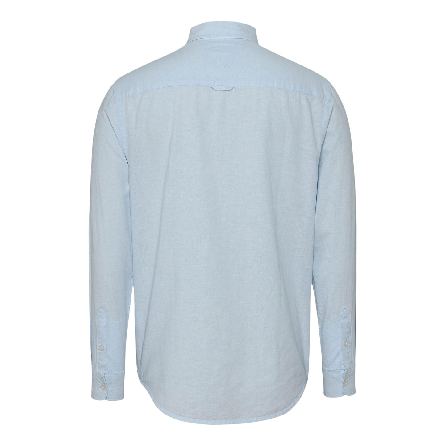 Sweet Blue - Back - Tommy Jeans Mens Collared Regular Shirt
