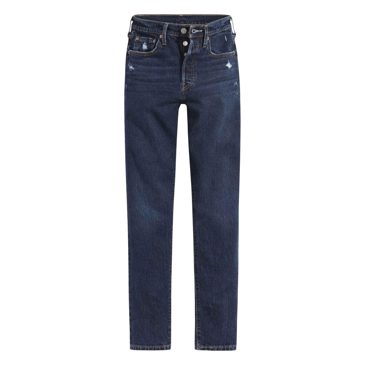 Dark Blue - Front - Levis Womens-Ladies 501 Skinny Jeans