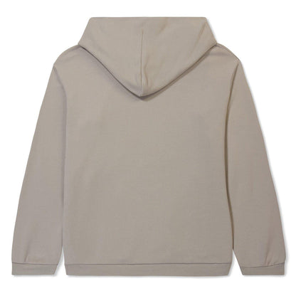 Stone - Back - Pangaia Childrens-Kids 365 Cotton Relaxed Fit Hoodie