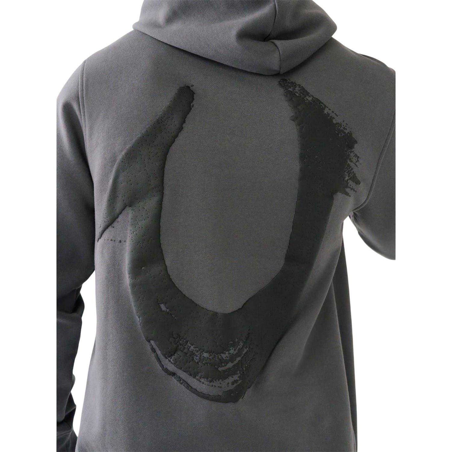 Iron Gate - Side - True Religion Mens Cotton Blend Drawstring Hoodie