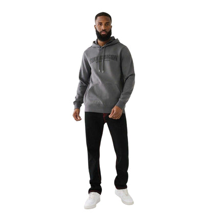 Iron Gate - Lifestyle - True Religion Mens Cotton Blend Drawstring Hoodie
