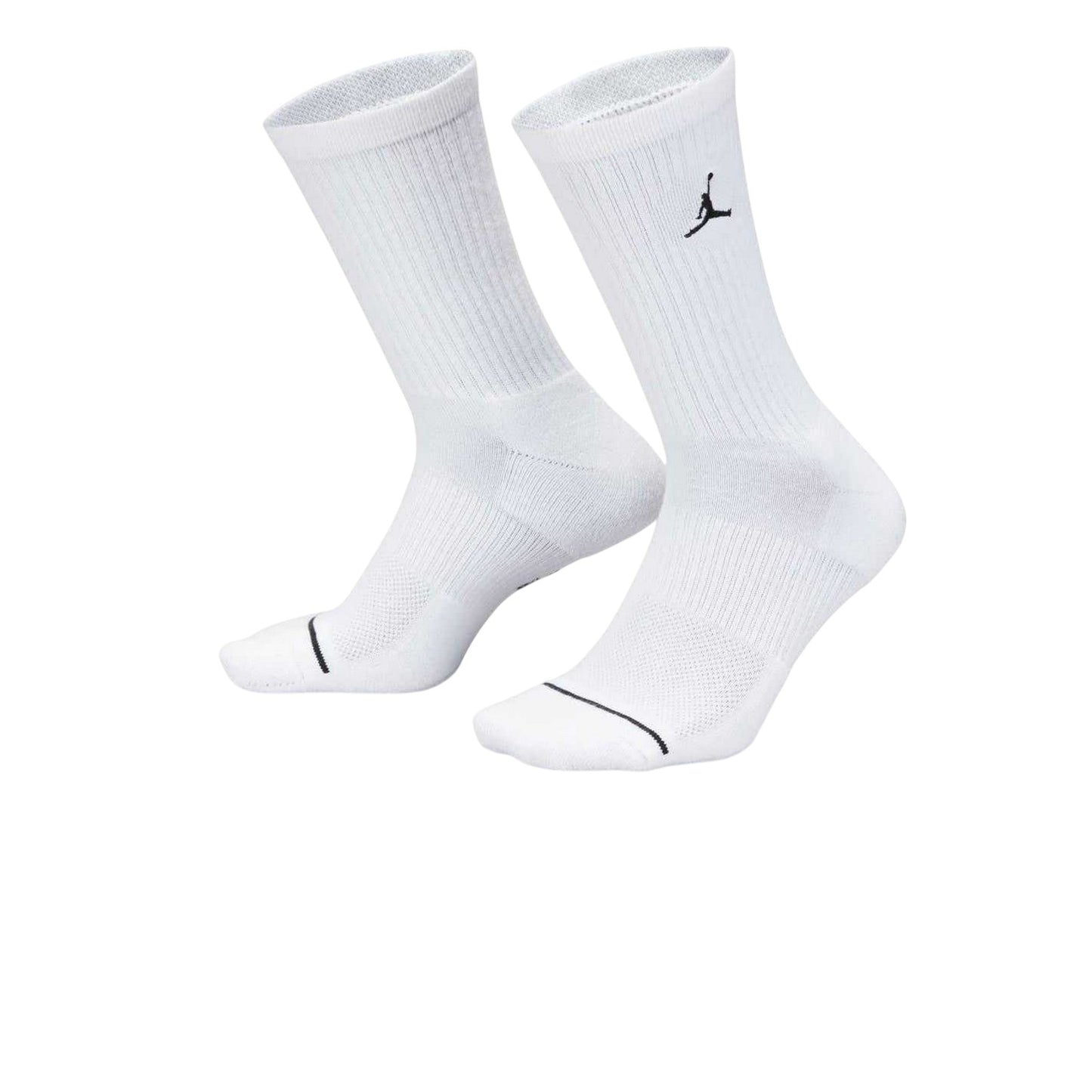 White - Front - Nike Unisex Adult Everyday Crew Socks (Pack of 3)