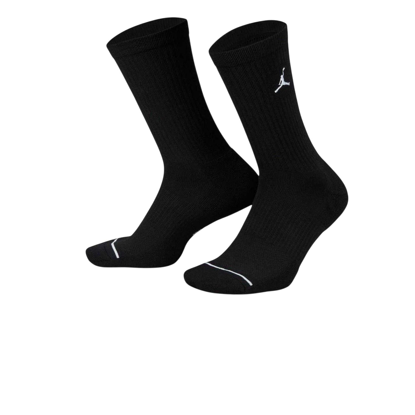 Black - Front - Nike Unisex Adult Everyday Crew Socks (Pack of 3)