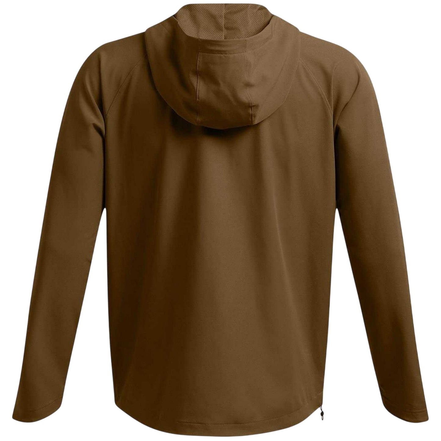 Brown - Back - Under Armour Mens Unstoppable Hooded Tracksuit Top