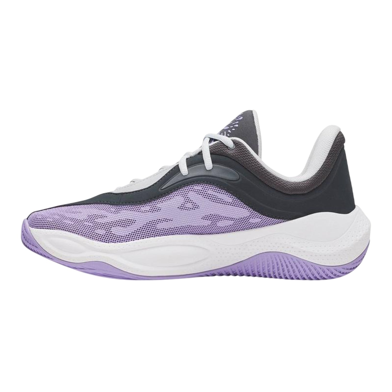 Anthracite - Back - Under Armour Mens Curry Splash 25 Basketball Trainers