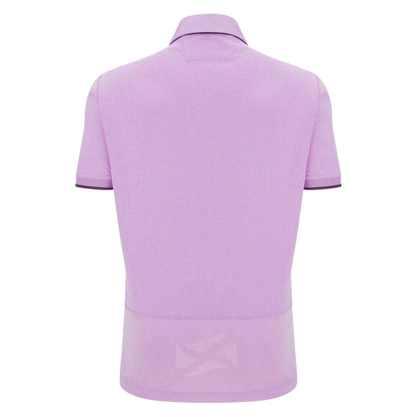 White - Back - Scotland RU Mens 25-26 Macron Polo Shirt