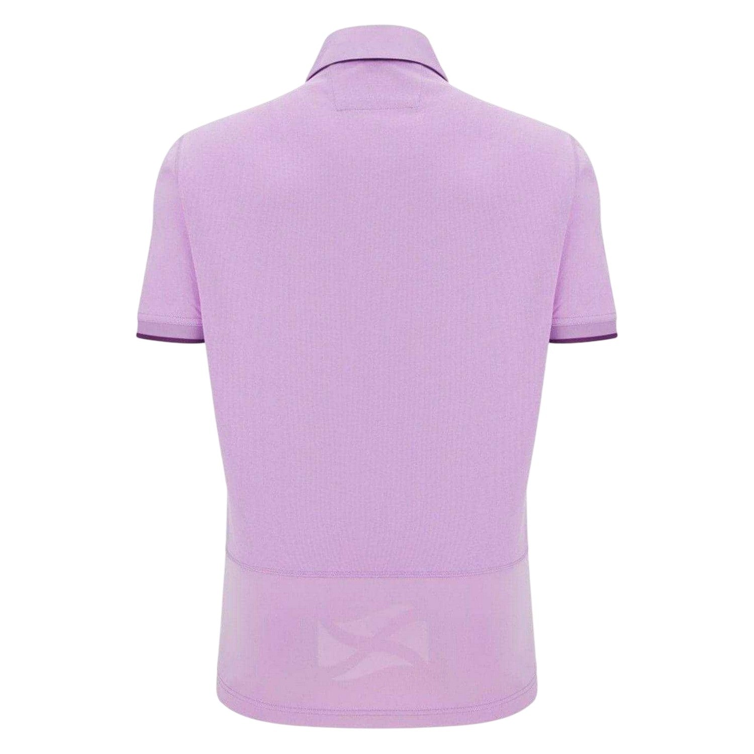 White - Back - Scotland RU Mens 25-26 Macron Polo Shirt
