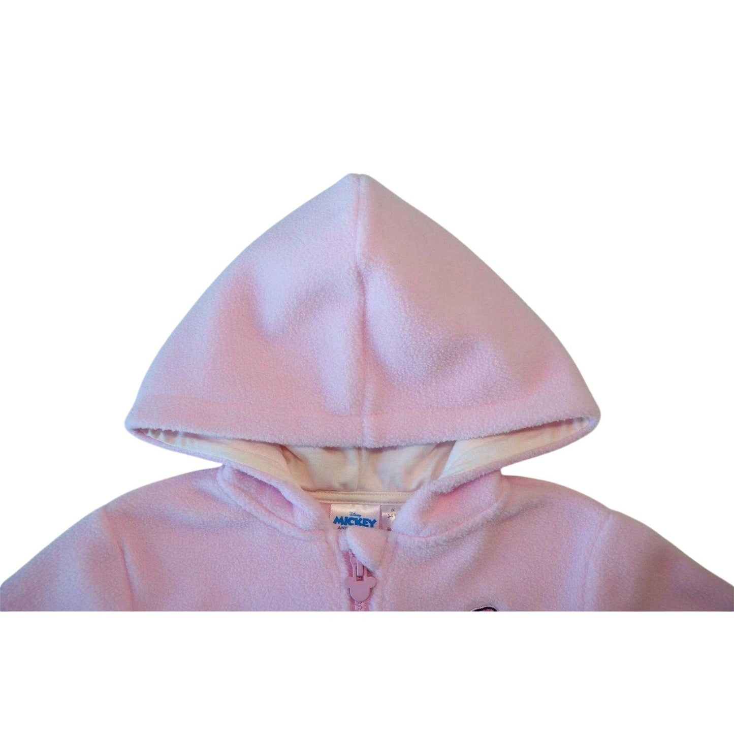 Pink - Side - Disney Childrens-Kids Minnie Mouse Hoodie