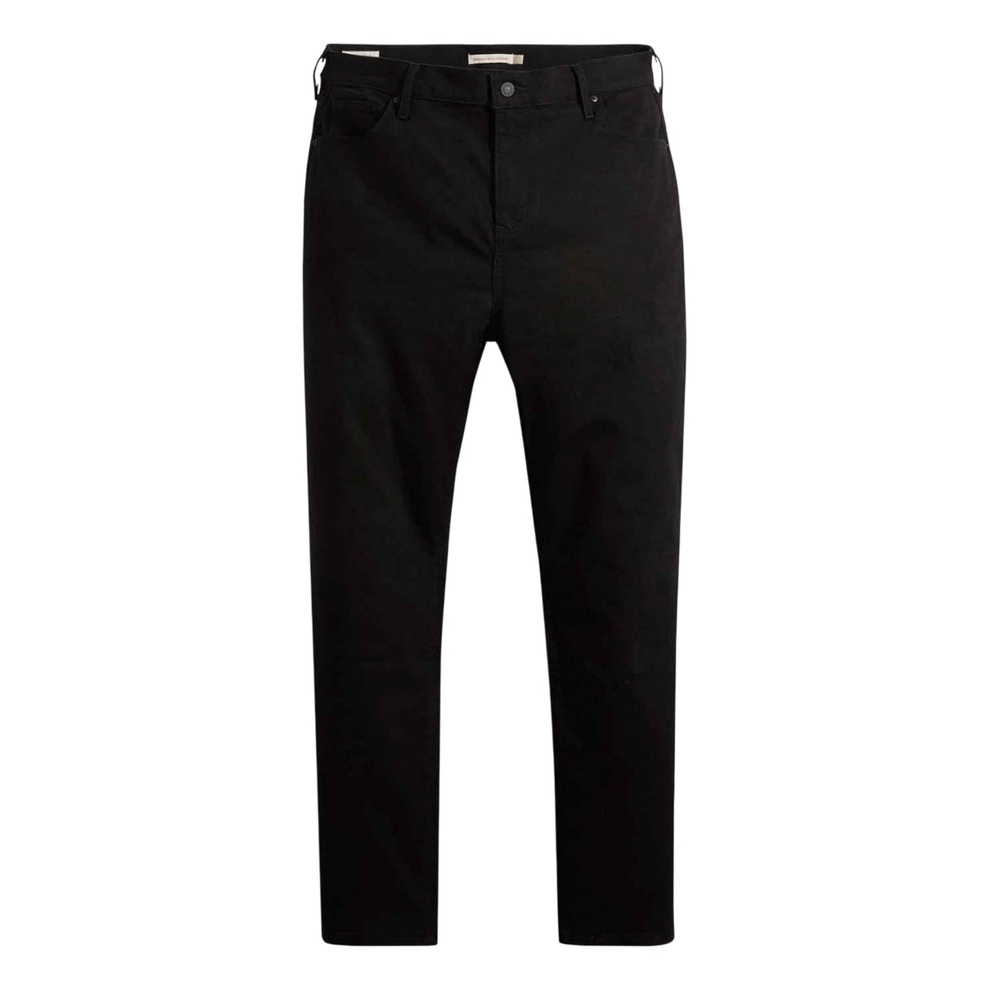 Black - Front - Levis Womens-Ladies 724 Plus High Rise Straight Jeans