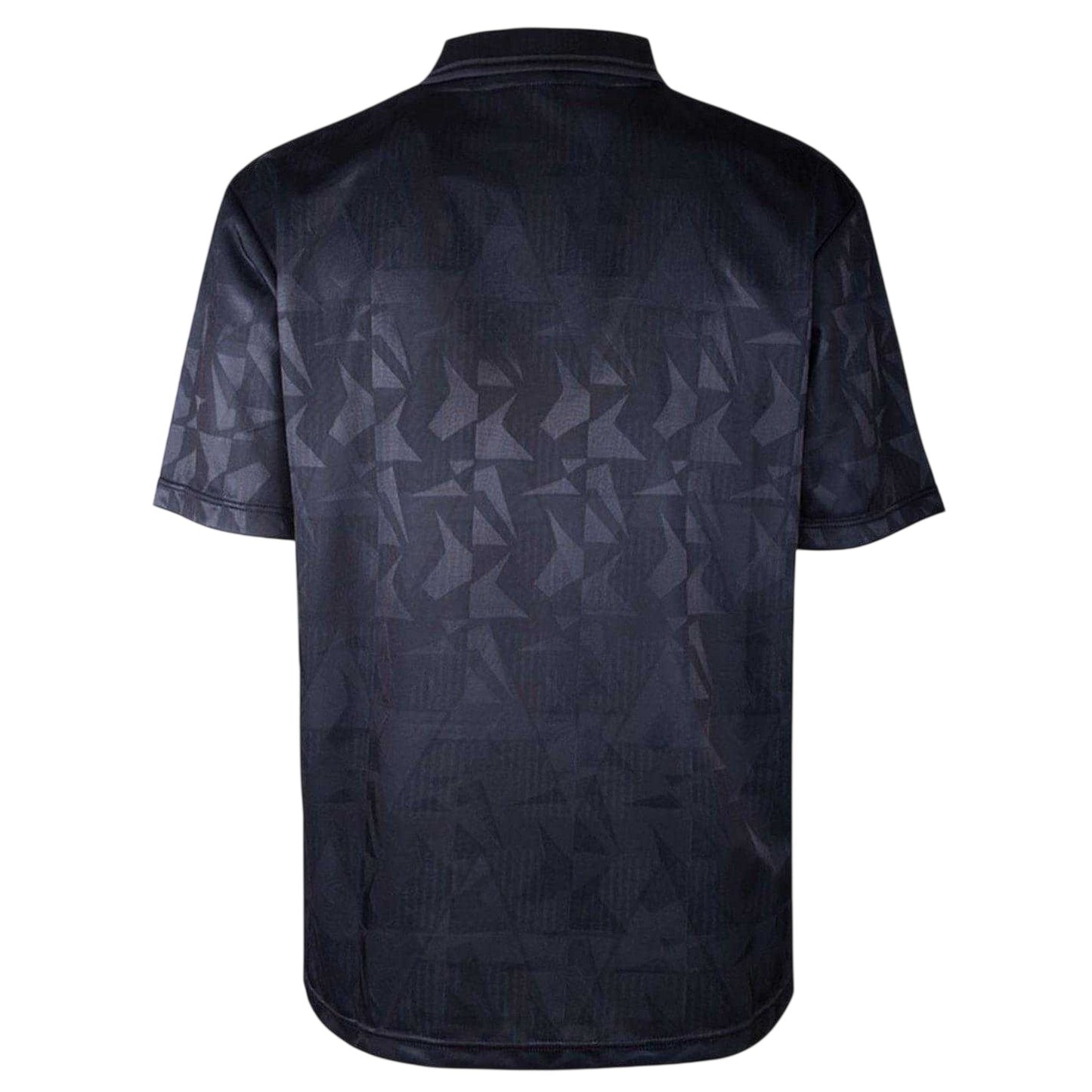 Black - Back - Score Draw Mens 1990 Manchester City FC Away Shirt