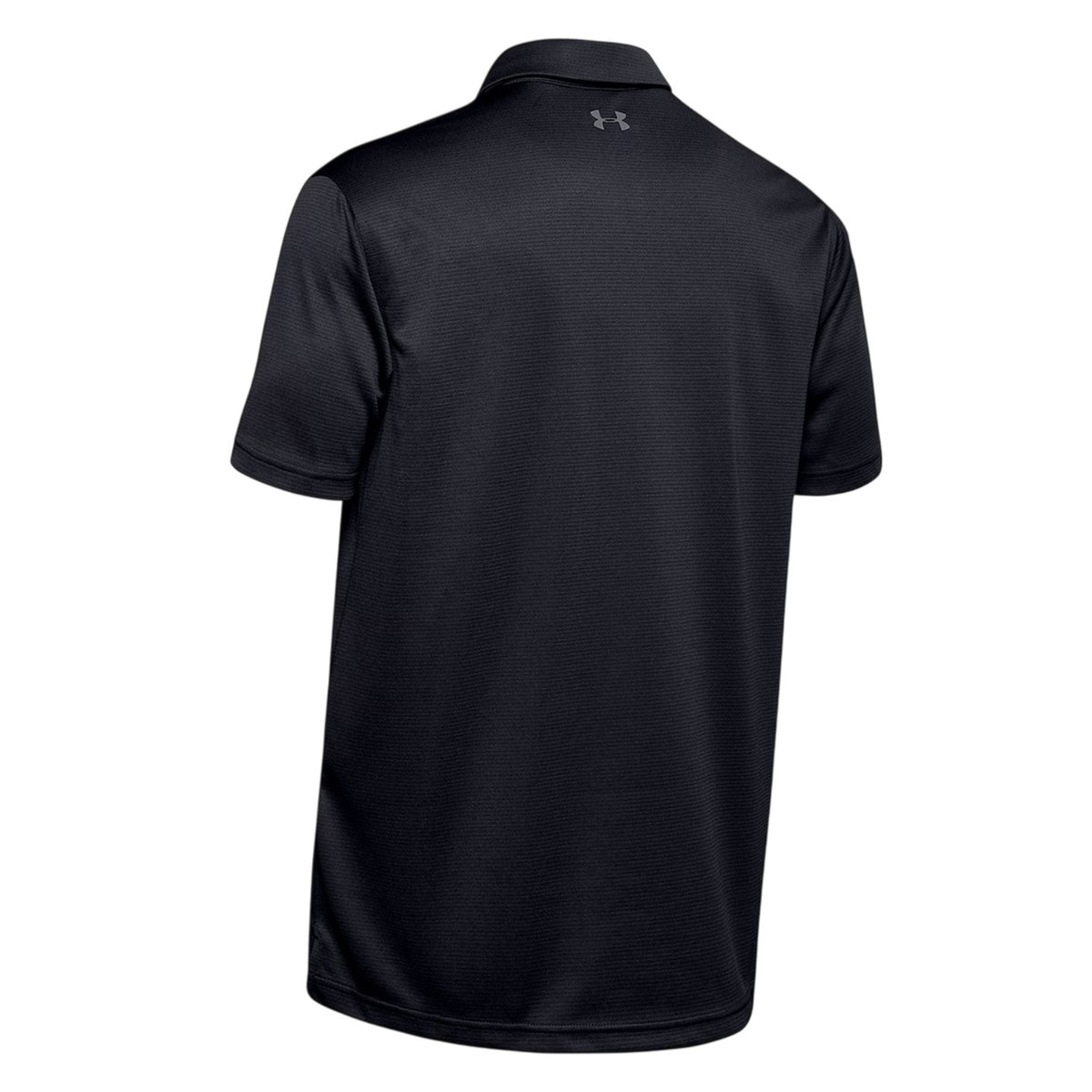 Black - Back - Under Armour Mens Tech Logo Polo Shirt