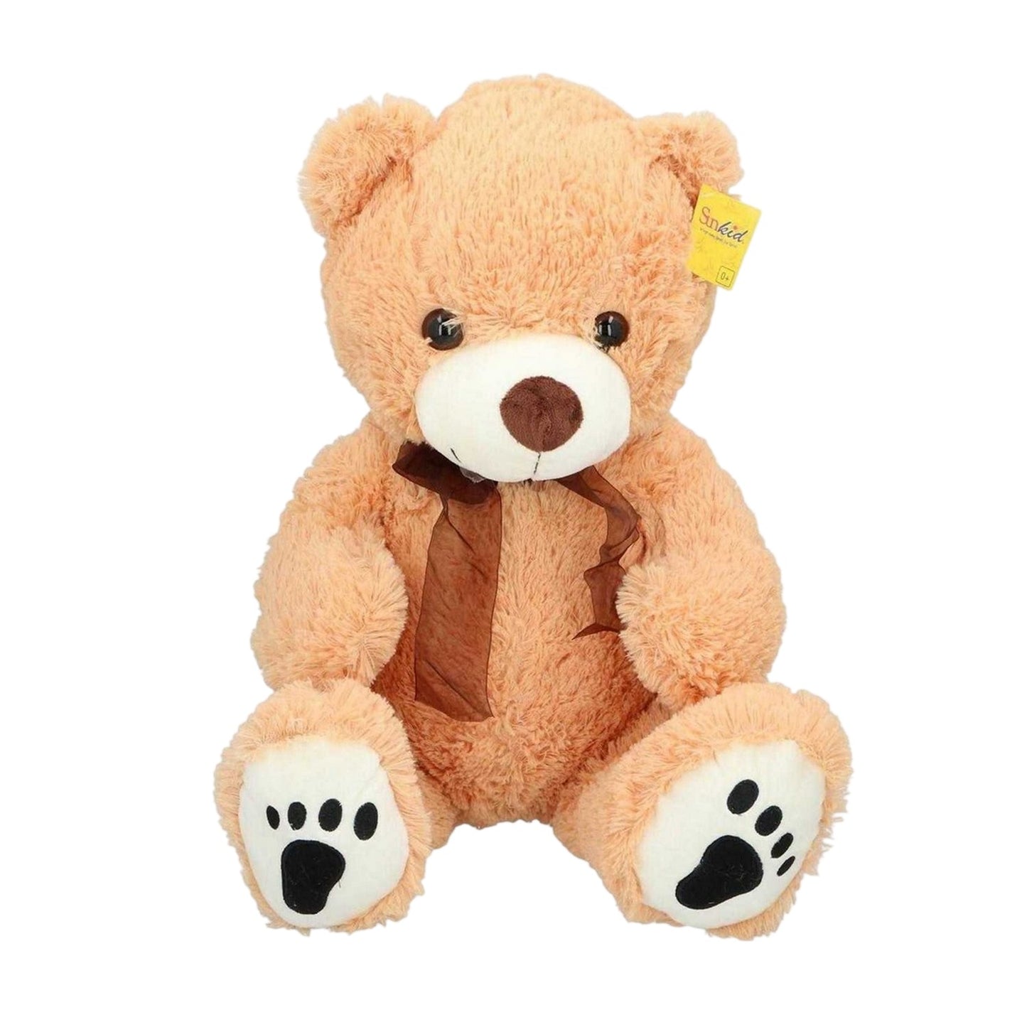 Light Brown - Front - Edco Teddy Bear Plush Toy