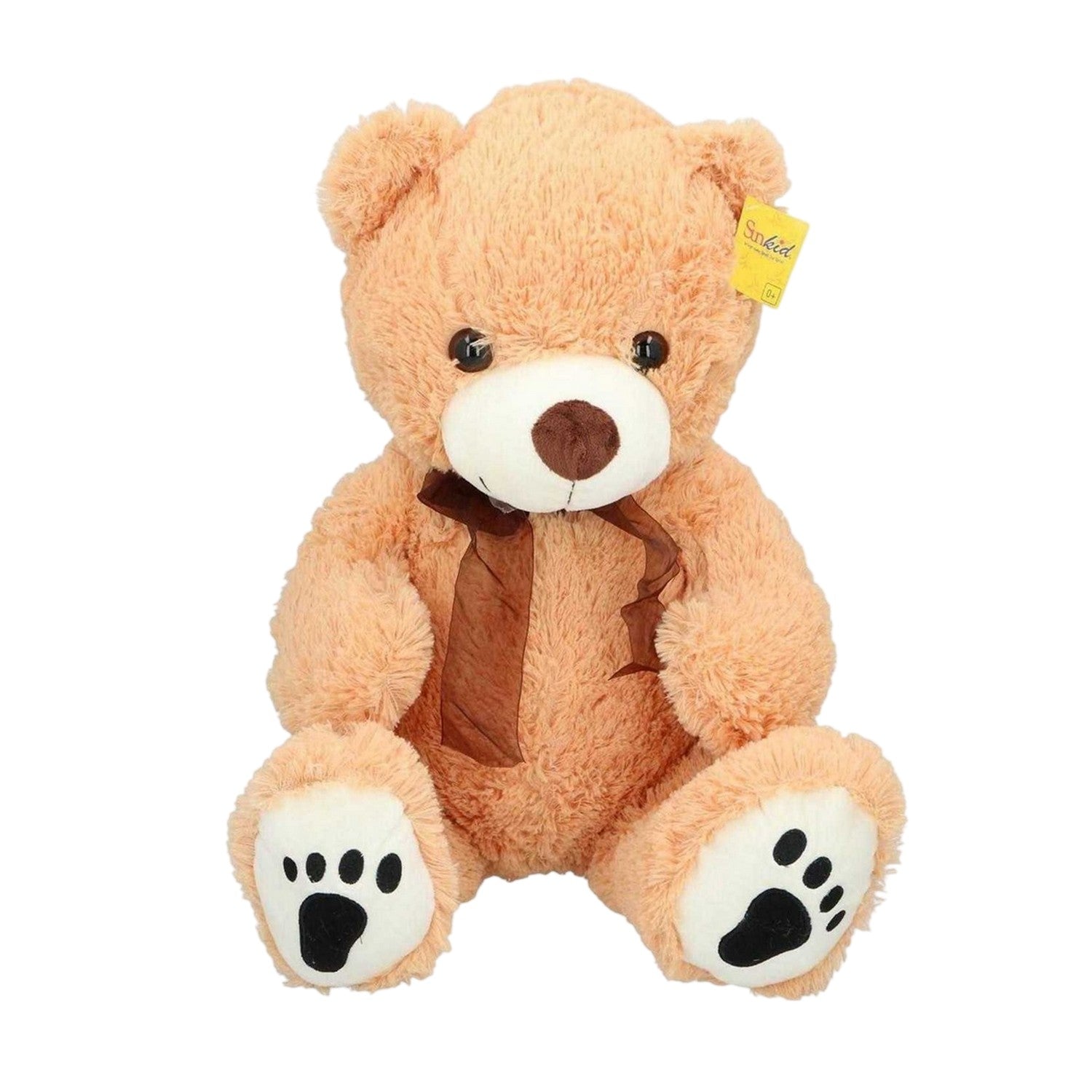 Light Brown - Front - Edco Teddy Bear Plush Toy