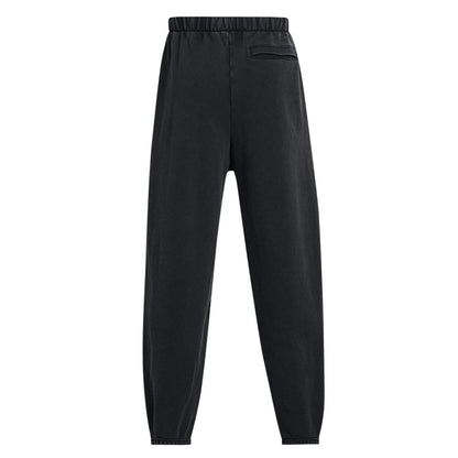Black - Back - Under Armour Mens Plain Athletic Jogging Bottoms