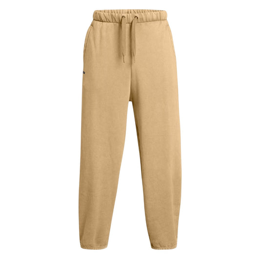 Brown - Front - Under Armour Mens Plain Athletic Jogging Bottoms