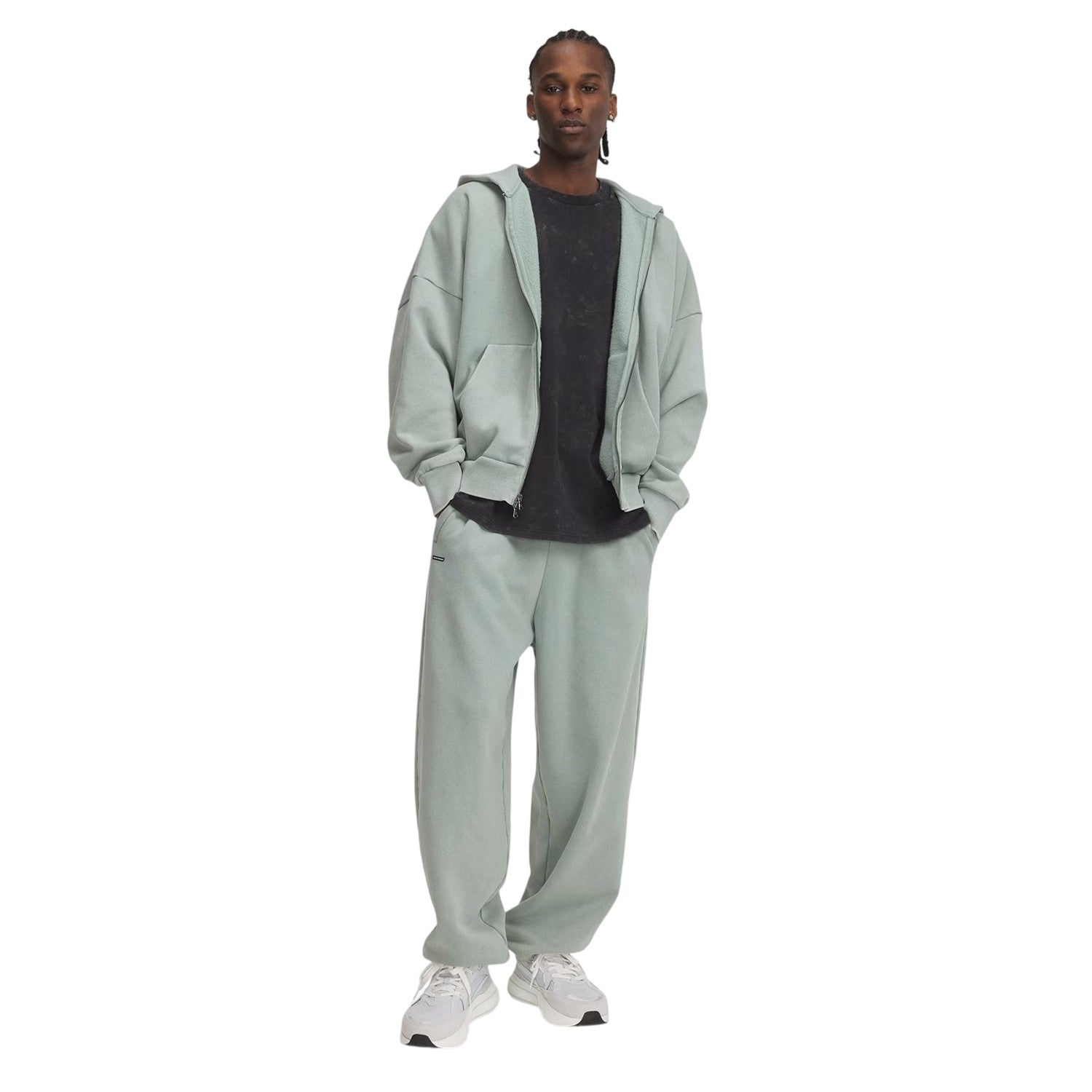 Green - Side - Under Armour Mens Plain Athletic Jogging Bottoms