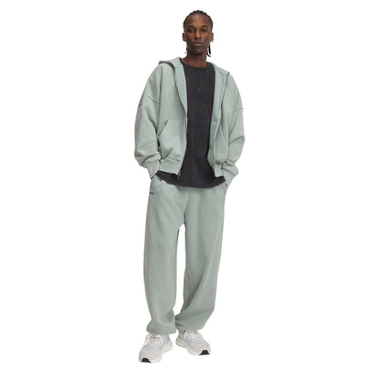 Green - Side - Under Armour Mens Plain Athletic Jogging Bottoms