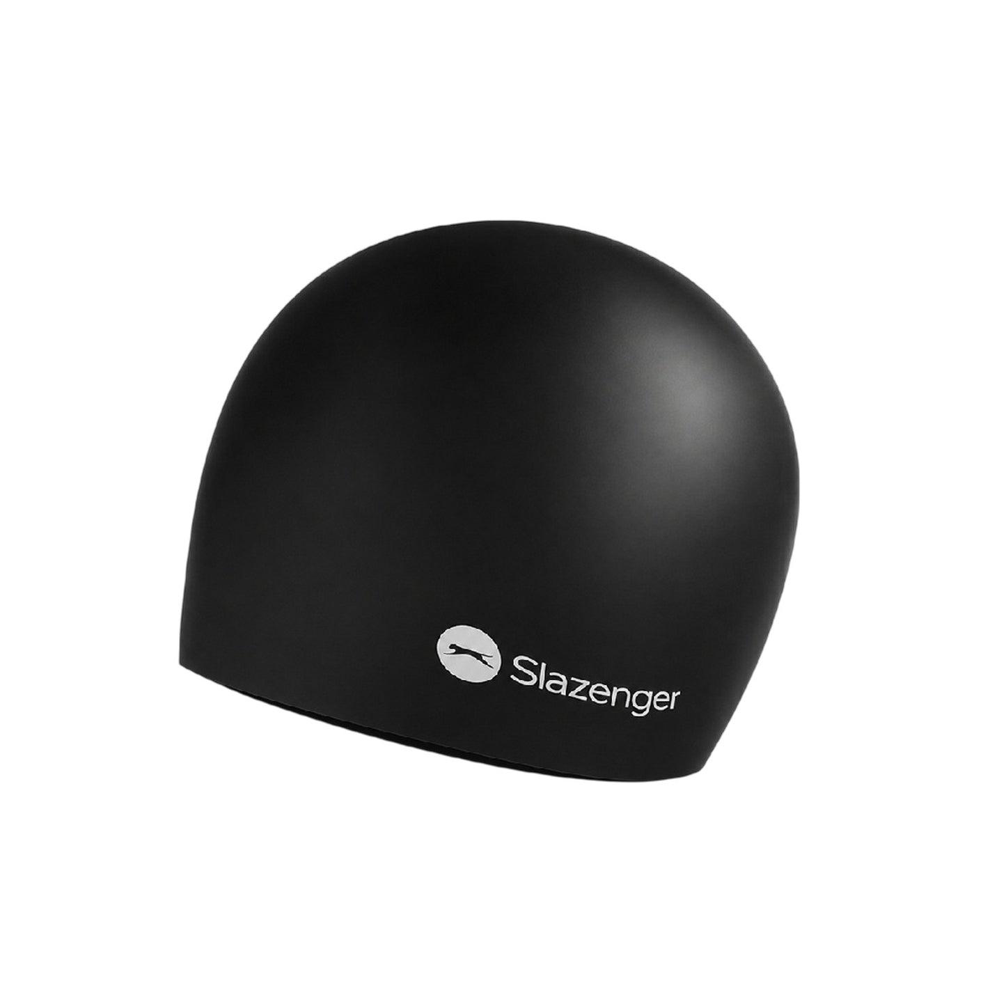 Black - Back - Slazenger Unisex Adult Swim Cap