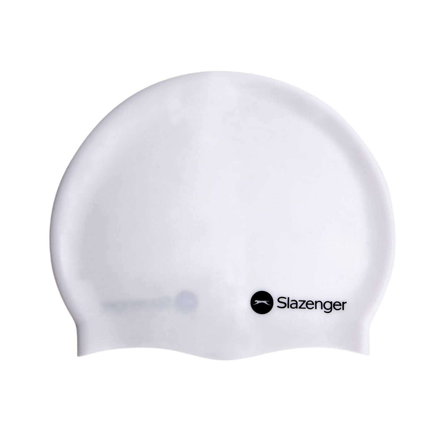 White - Front - Slazenger Unisex Adult Swim Cap