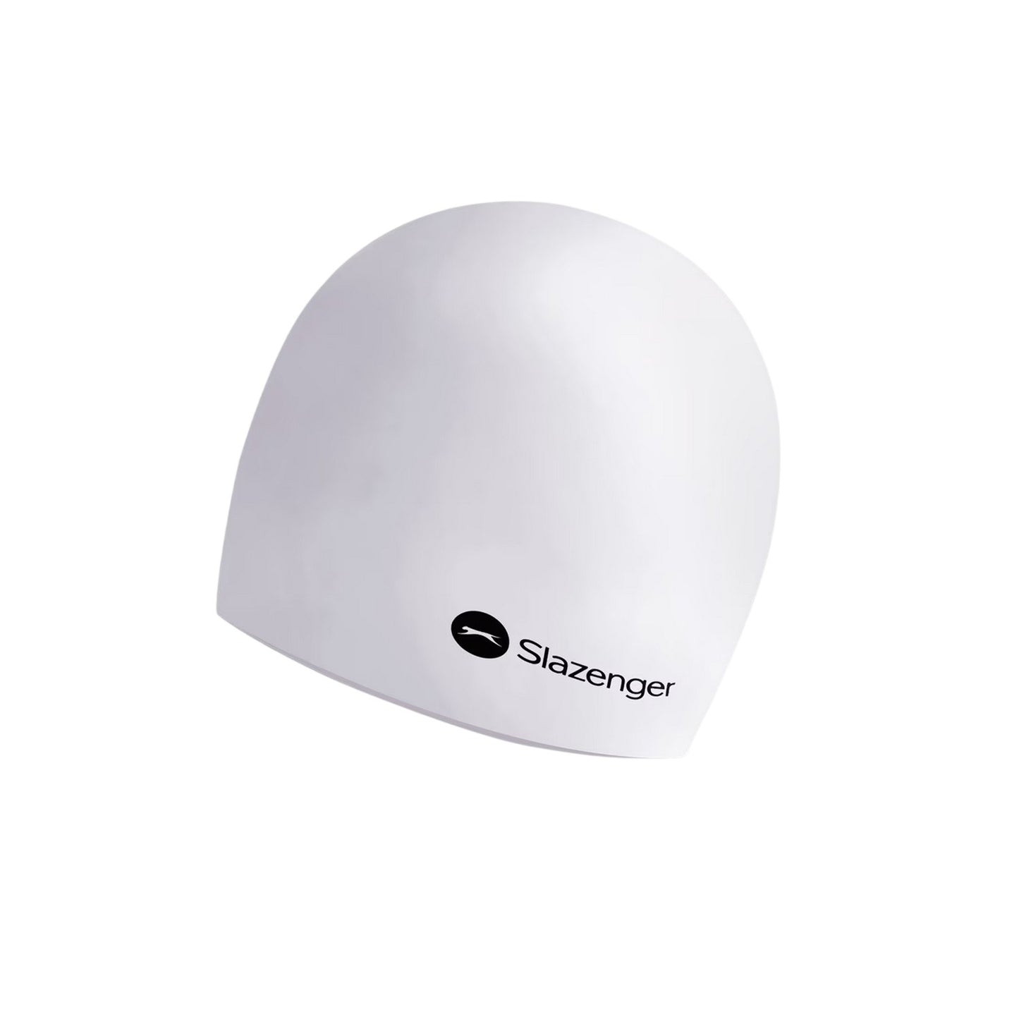 White - Back - Slazenger Unisex Adult Swim Cap