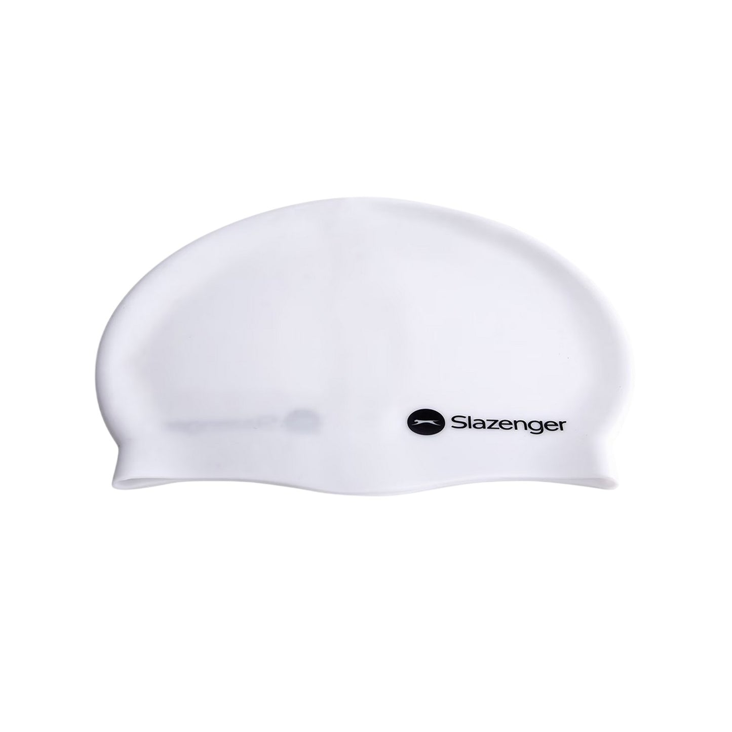 White - Side - Slazenger Unisex Adult Swim Cap