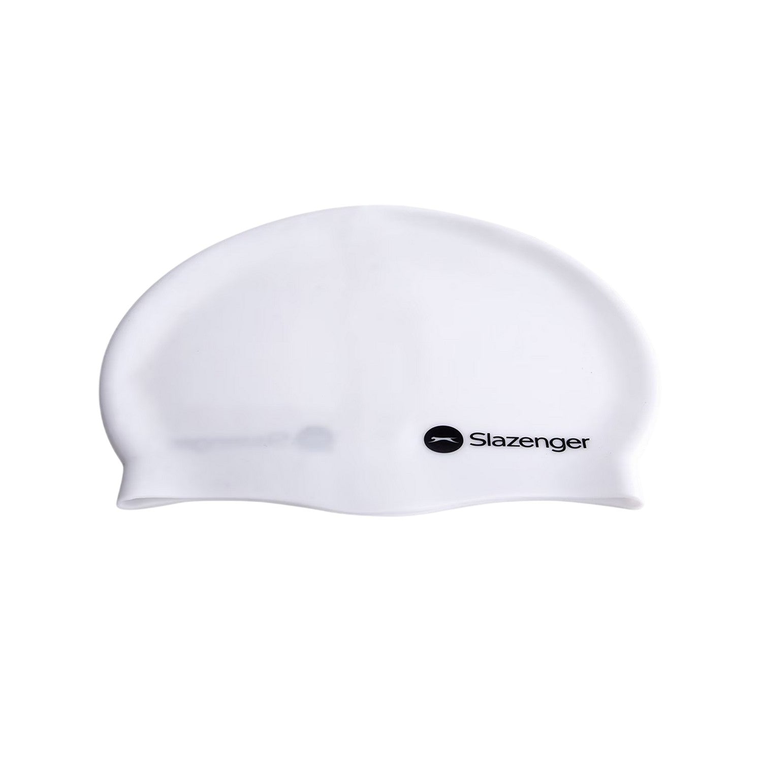 White - Side - Slazenger Unisex Adult Swim Cap