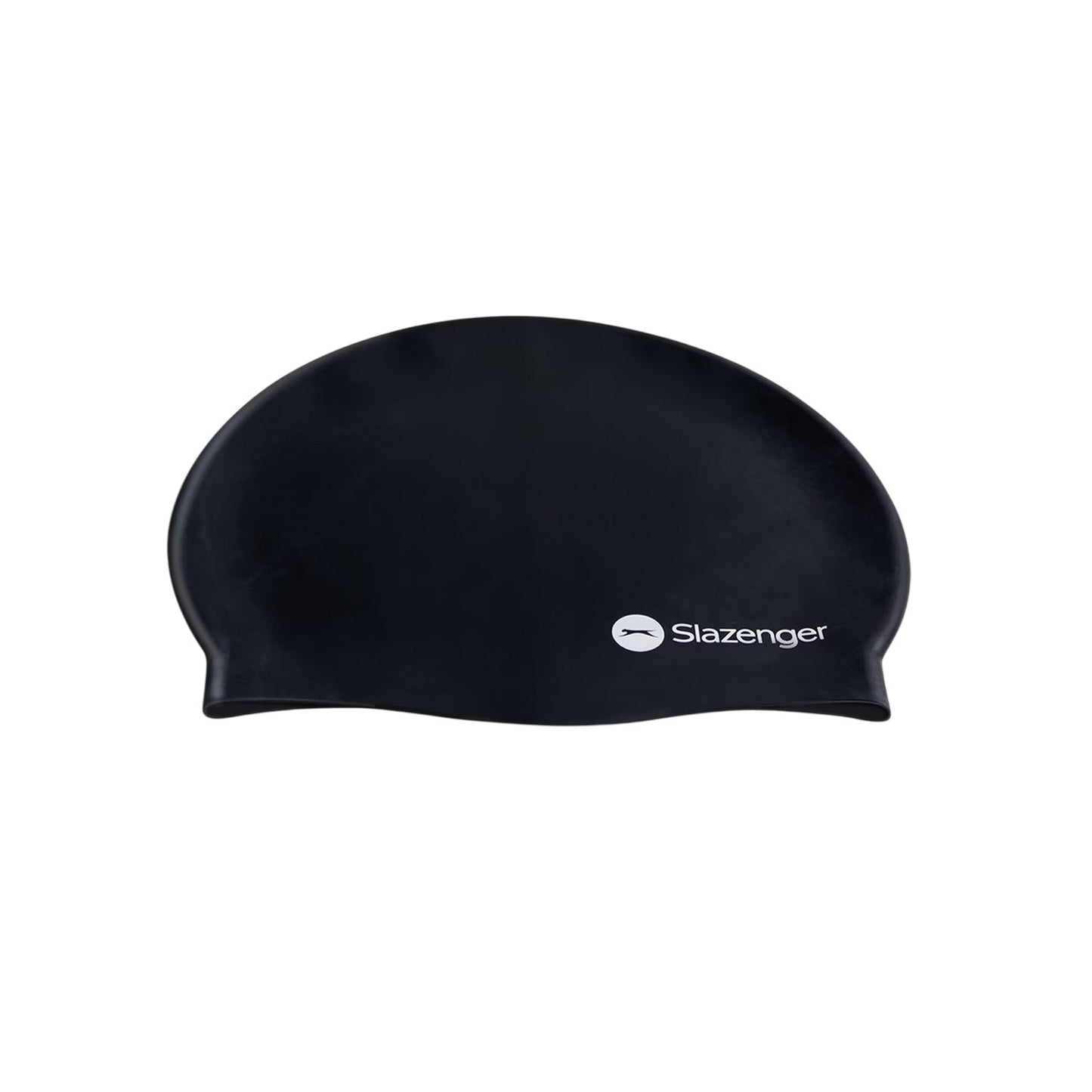 Black - Side - Slazenger Unisex Adult Swim Cap
