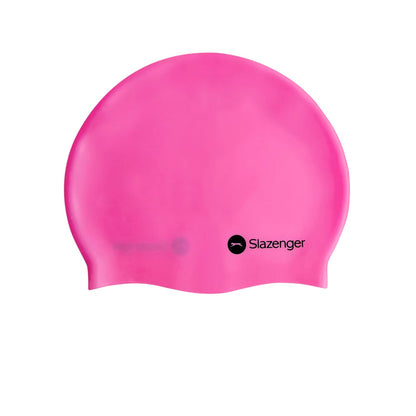 Pink - Front - Slazenger Unisex Adult Swim Cap