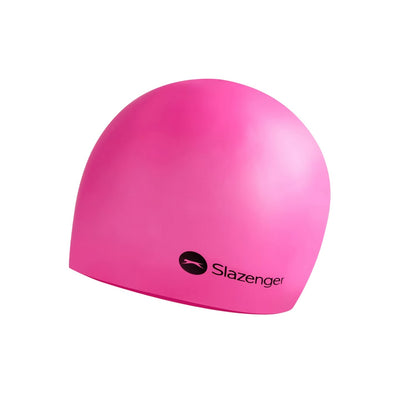 Pink - Back - Slazenger Unisex Adult Swim Cap