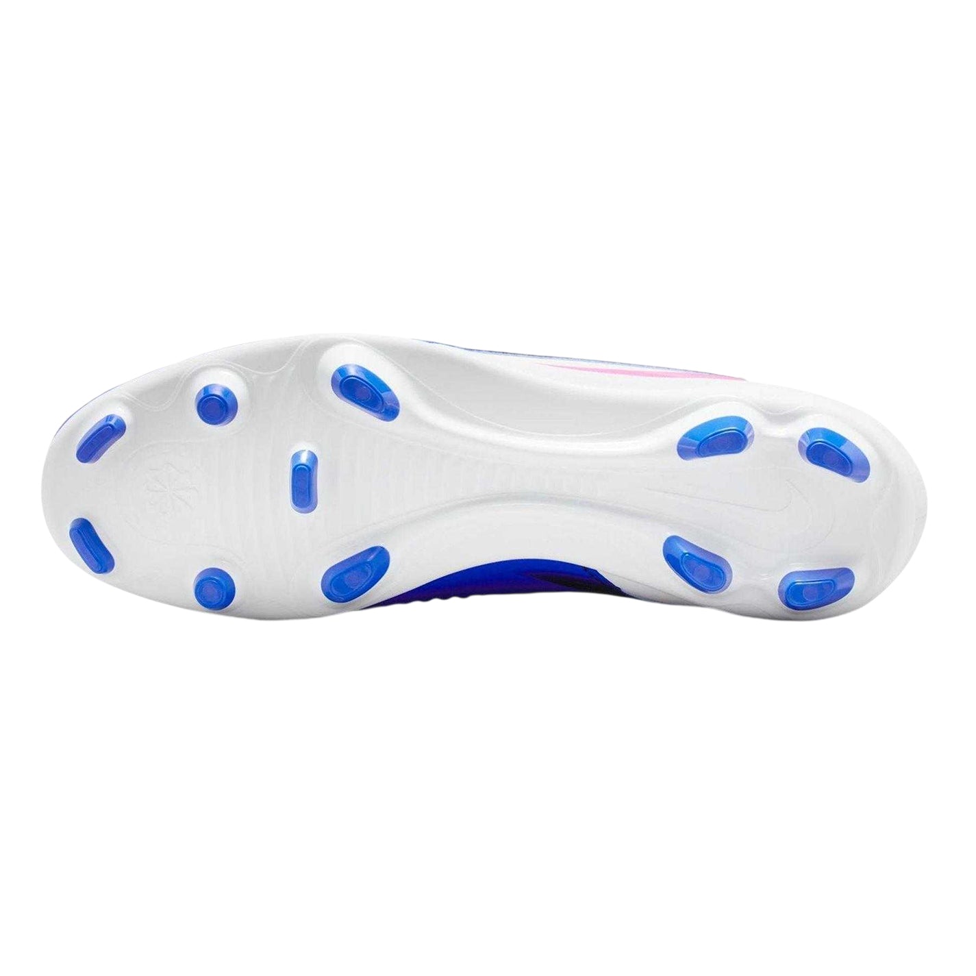Blue - Side - Nike Childrens-Kids Phantom 6 Firm Ground Football Boots