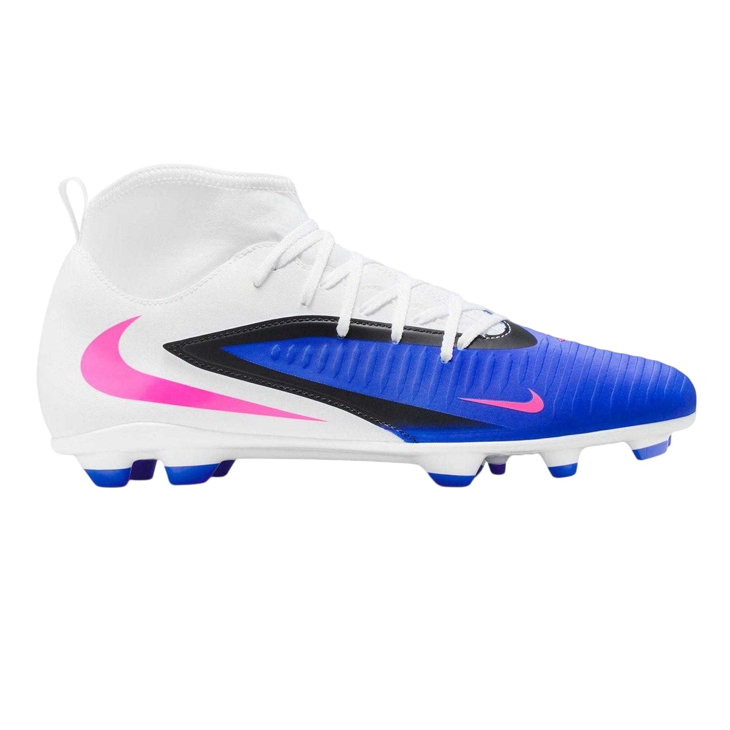 Blue - Front - Nike Childrens-Kids Phantom 6 Firm Ground Football Boots