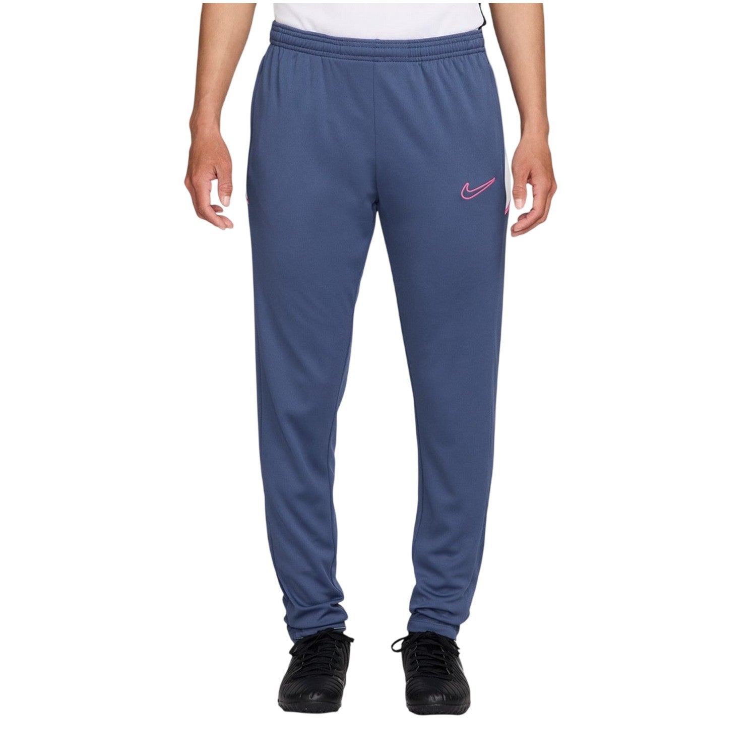 Mystic Blue - Front - Nike Mens Academy Logo Jogging Bottoms