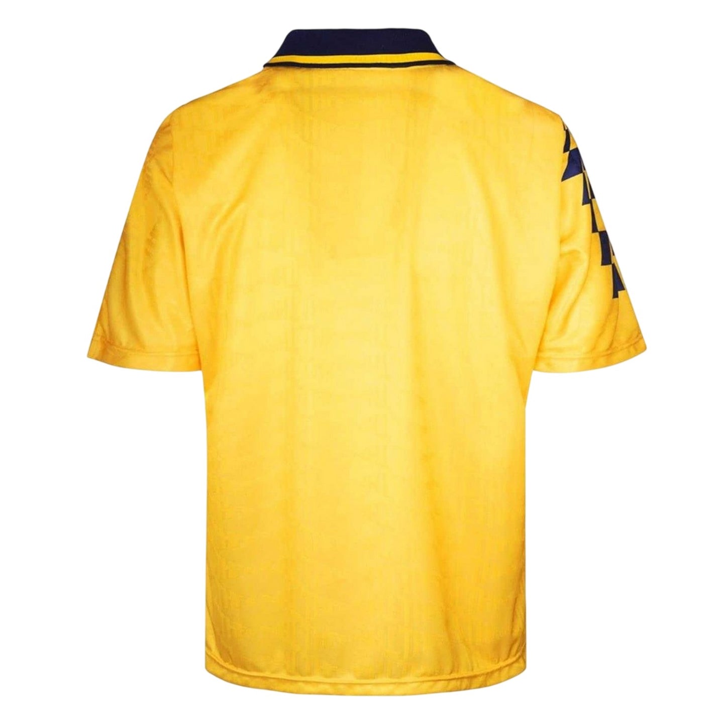 Yellow-Blue - Back - Score Draw Mens 1992 Tottenham Hotspur FC Away Shirt